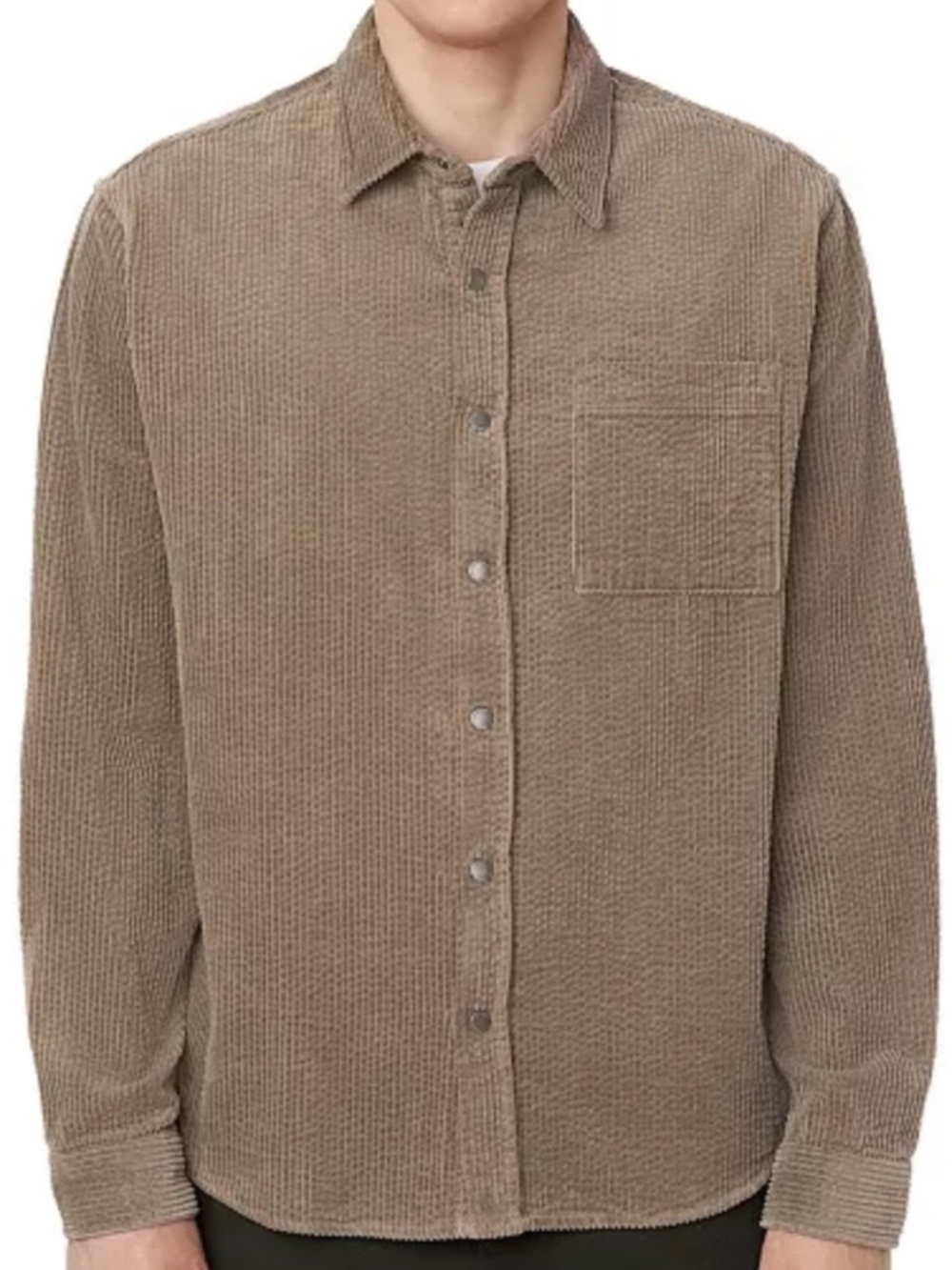 Frank & Oak The Corduroy Shirt Organic Cotton Small